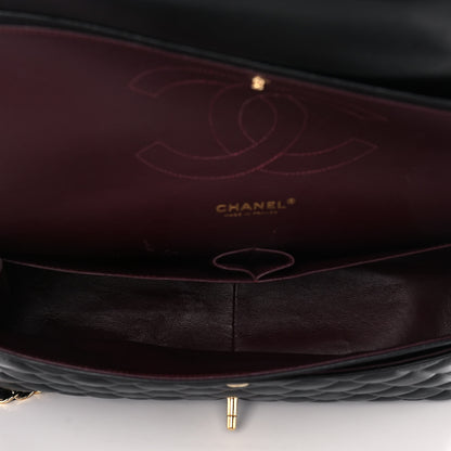 Chanel Lambskin Quilted Maxi Double Flap Black 5 of 17