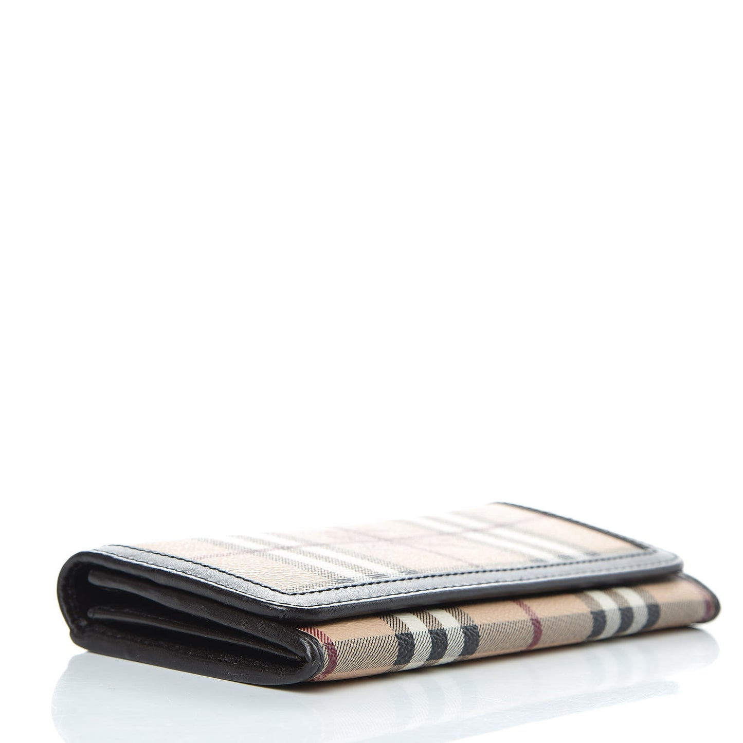 Haymarket Check Penrose Continental Wallet Brown