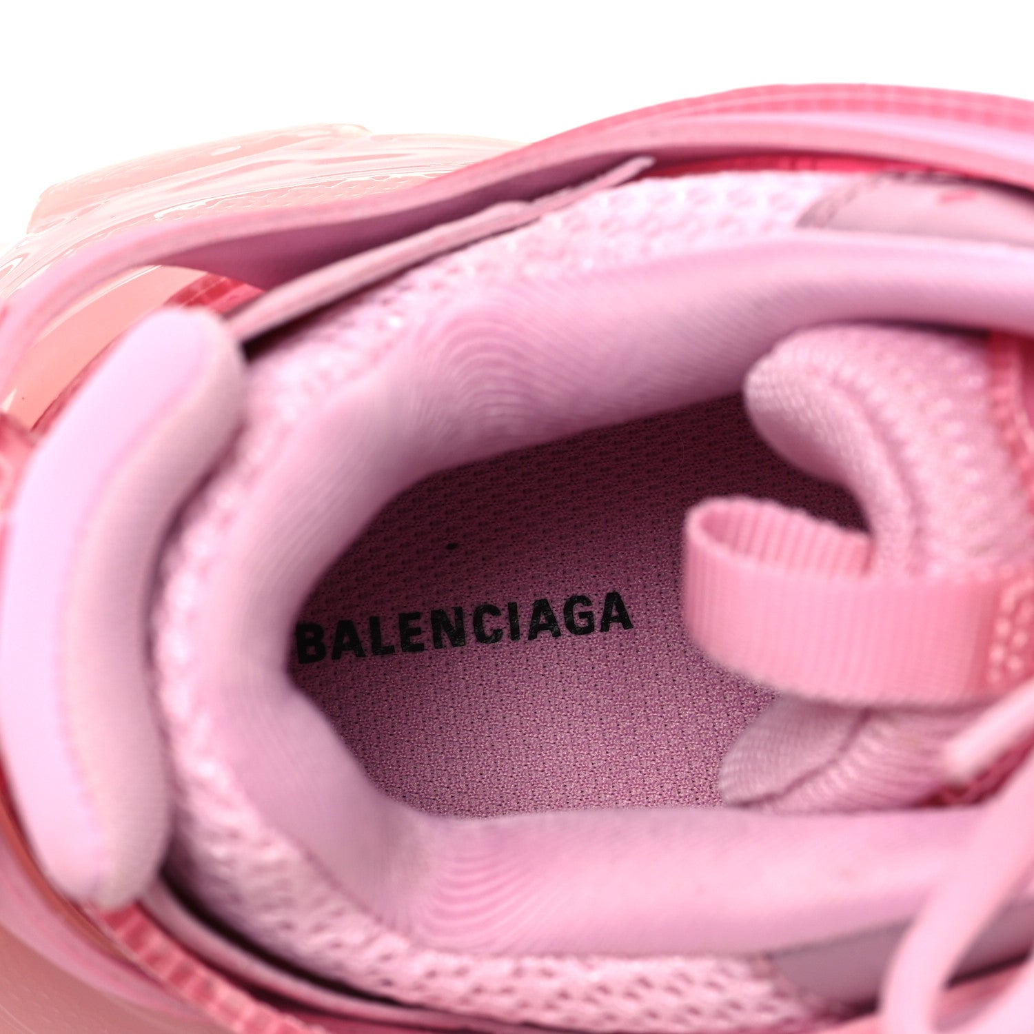 Balenciaga Mesh Nylon Womens Track Sneakers 36 Pink 7 of 8