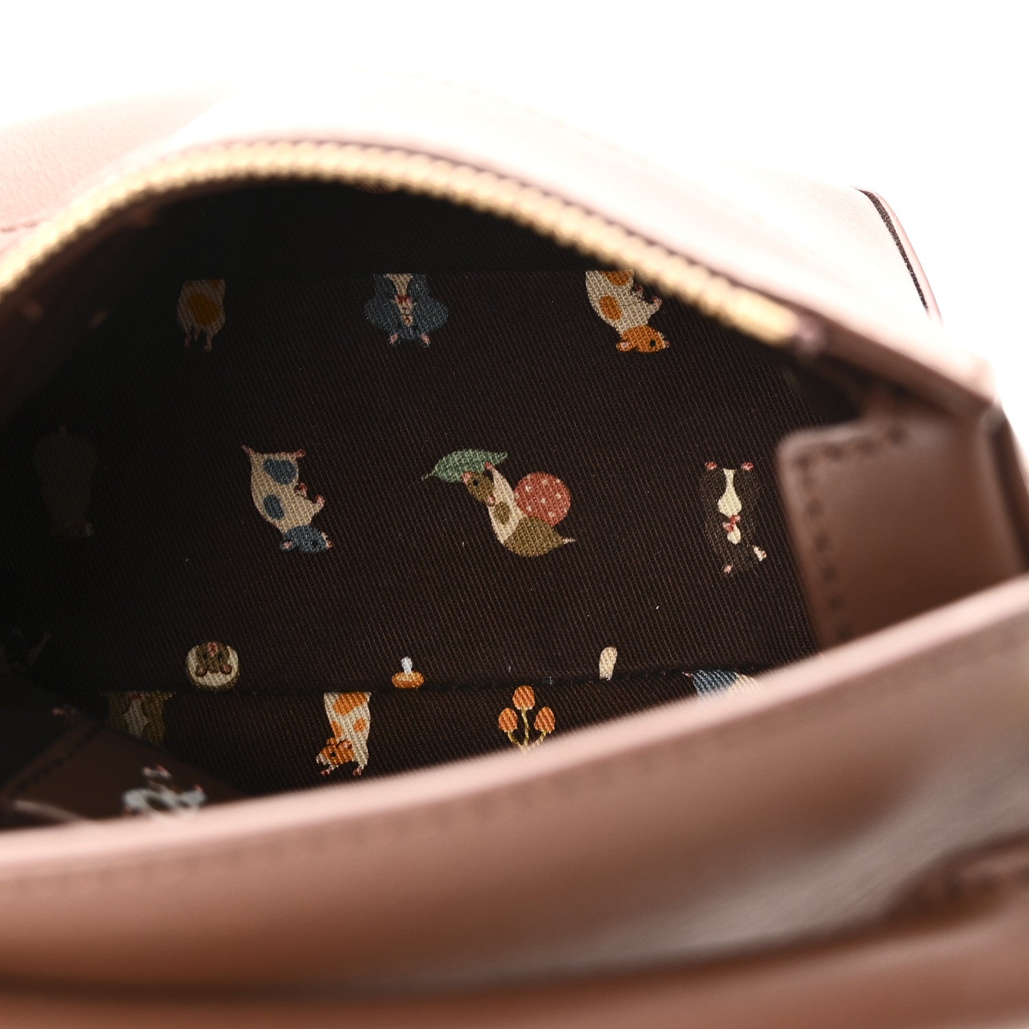 Loewe X SUNA FUJITA Satin Calfskin Mini Hamster Puzzle Edge Bag