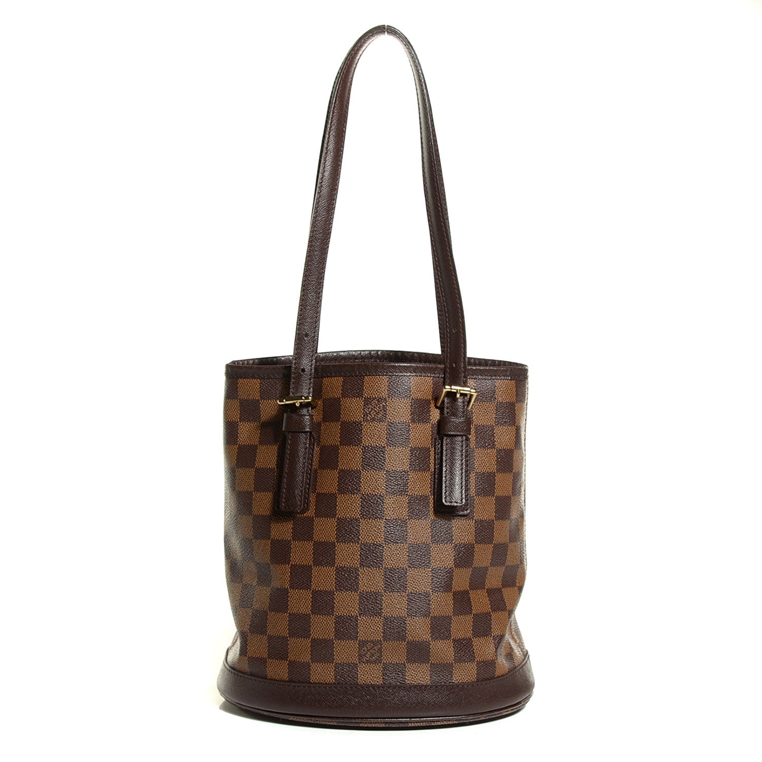 Louis Vuitton Damier Ebene Marais Bucket 23 1 of 8