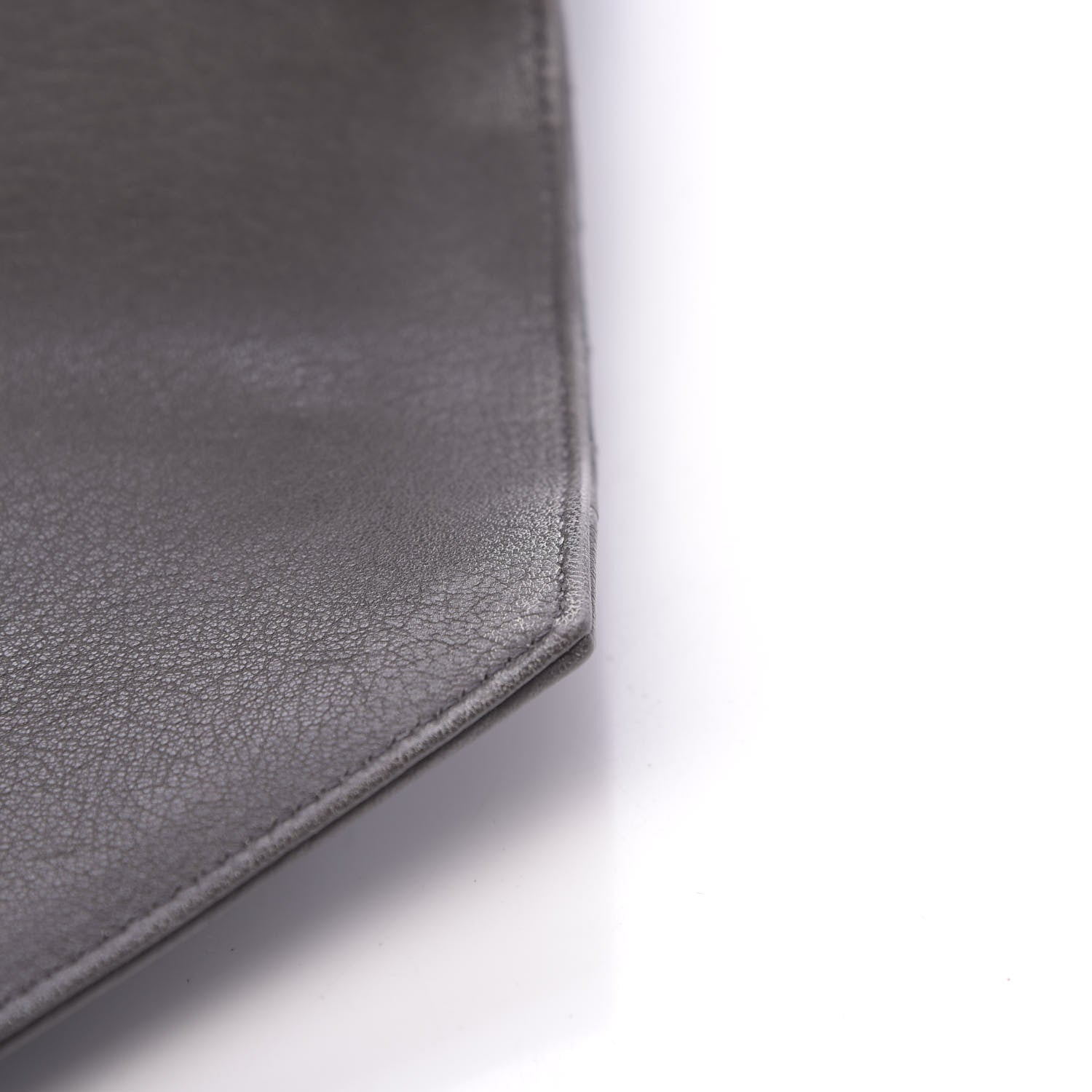 Saint Laurent Sheepskin Matelasse Chevron Monogram Large College Satchel Dark Asphalt 12 of 16