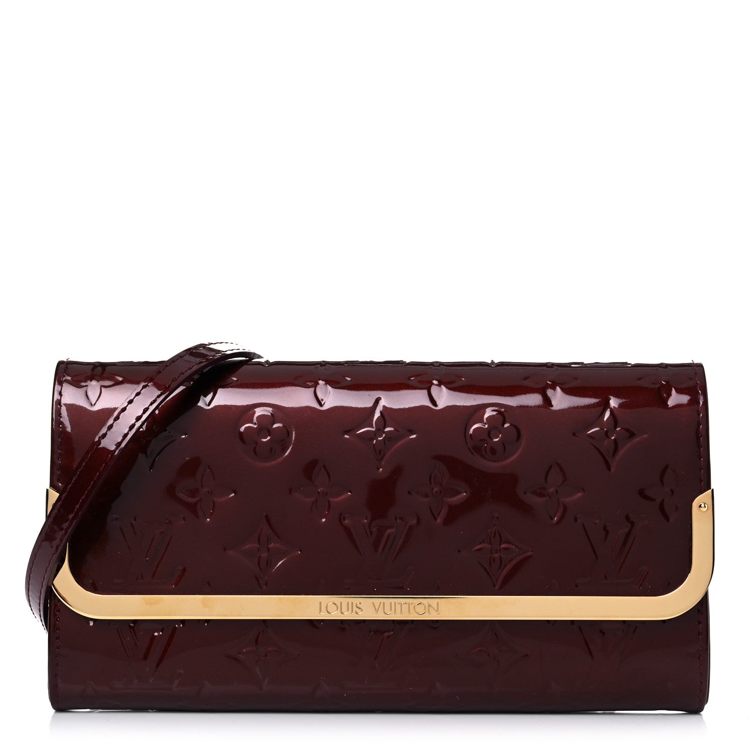 Louis Vuitton Vernis Rossmore MM Rouge Fauviste 1 of 13