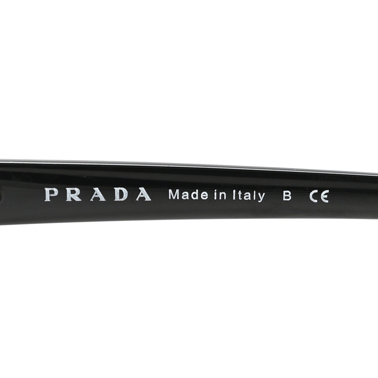 Prada Acetate Sunglasses SPR 15P Black 6 of 8