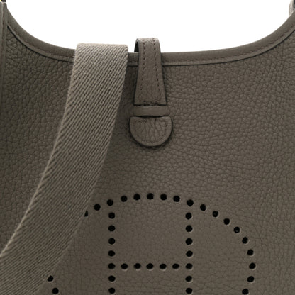 Hermes Taurillon Clemence Evelyne TPM Etain 8 of 10
