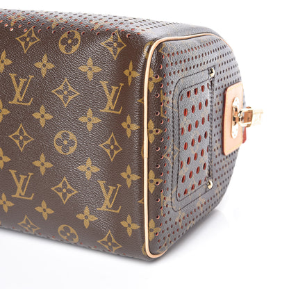 Louis Vuitton Monogram Perforated Speedy 30 Orange 6 of 9