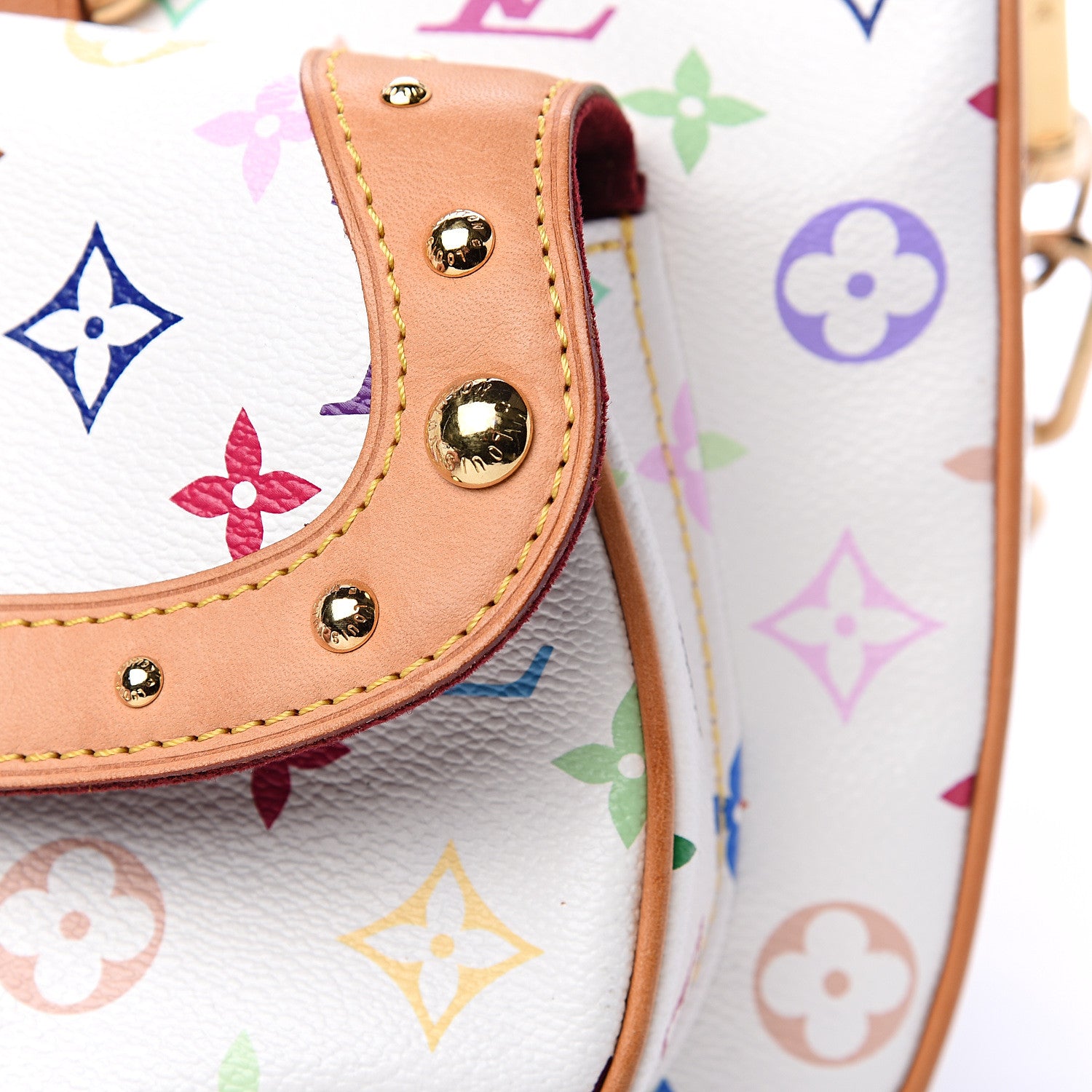 Louis Vuitton Monogram Multicolor Rita White 11 of 11