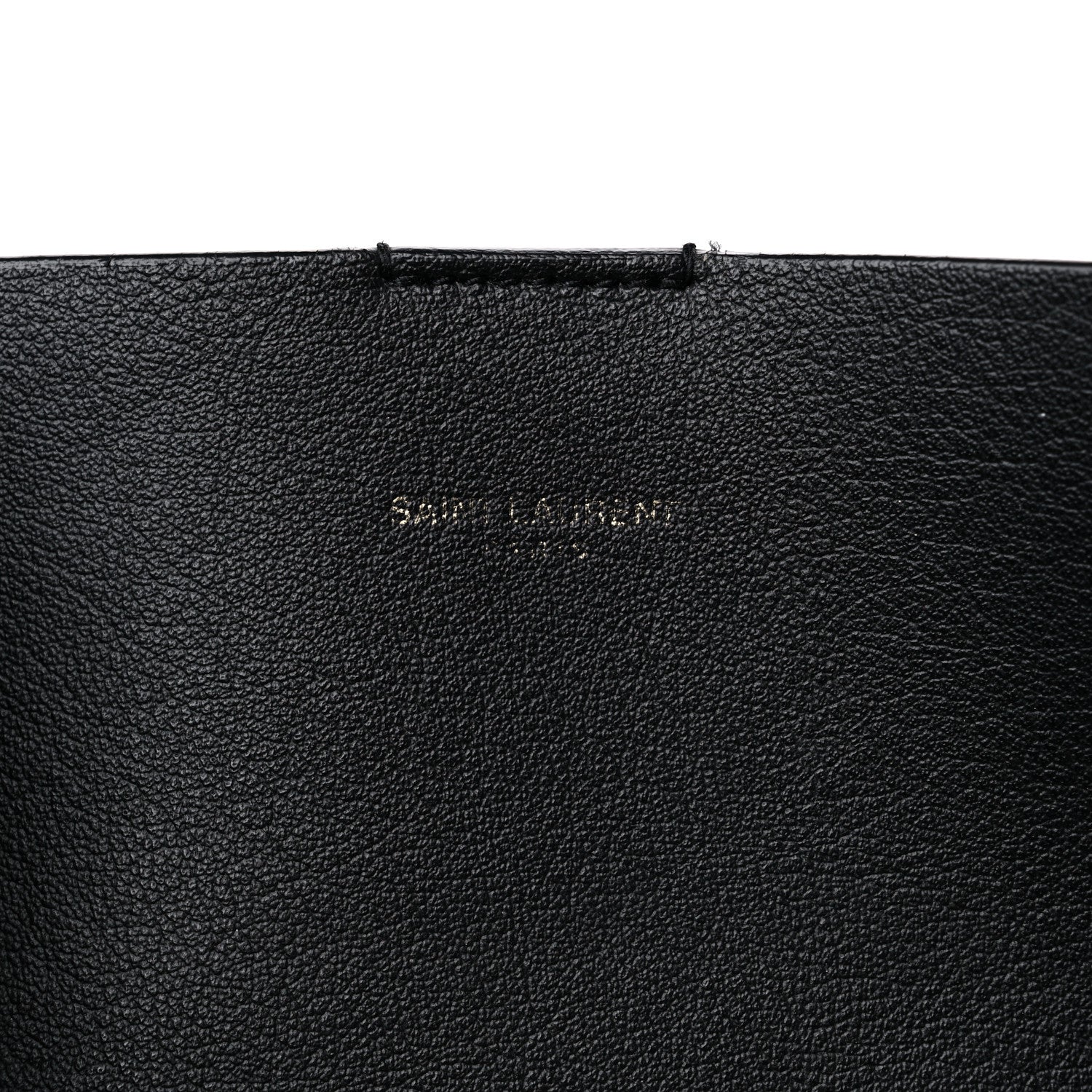 Saint Laurent Calfskin Large Shopping Tote Black 13 of 14