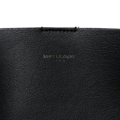 Saint Laurent Calfskin Large Shopping Tote Black 13 of 14