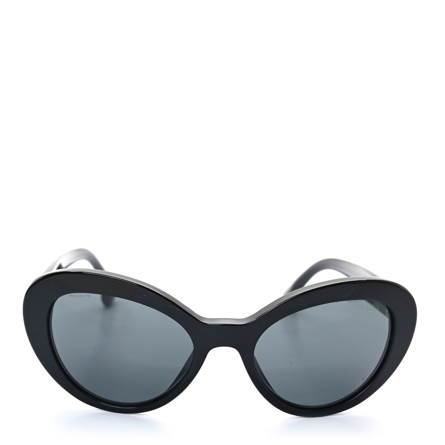 Prada Acetate Sunglasses SPR 15Q Black 2 of 7