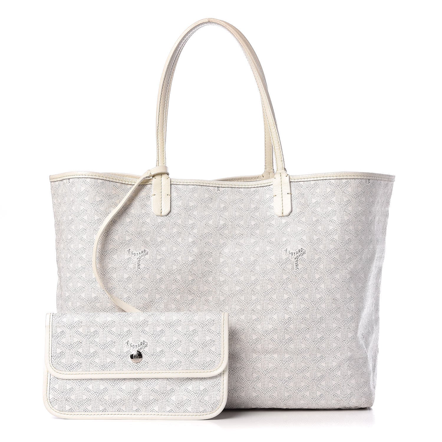 Goyard Goyardine Saint Louis PM White 1 of 18