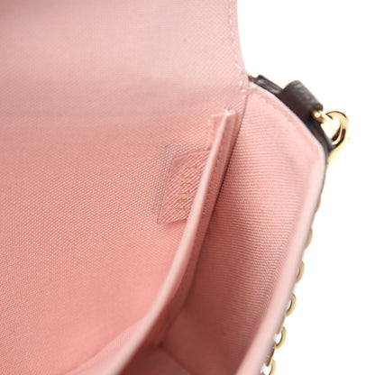 Louis Vuitton Monogram Valentine Dog Pochette Felicie Chain Wallet 12 of 13