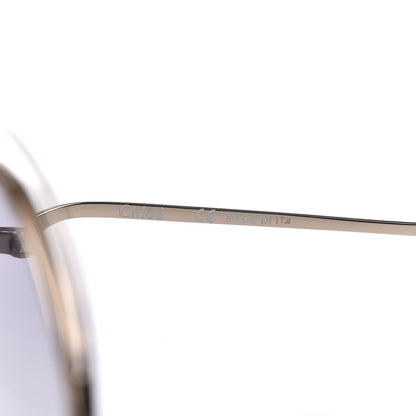 Chloe Oversized Round Carlina Oversized Round Sunglasses CE114ST Gold 5 of 9