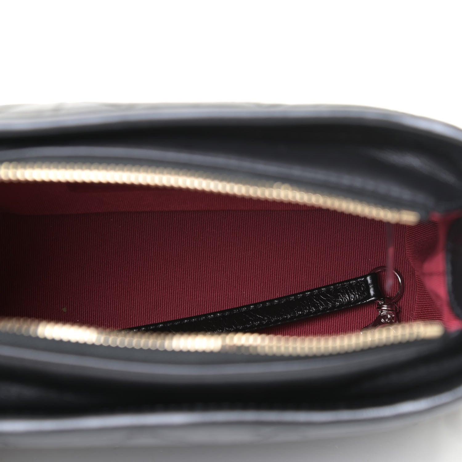 Chanel Aged Calfskin Quilted Small Gabrielle Hobo Black 6 of 18