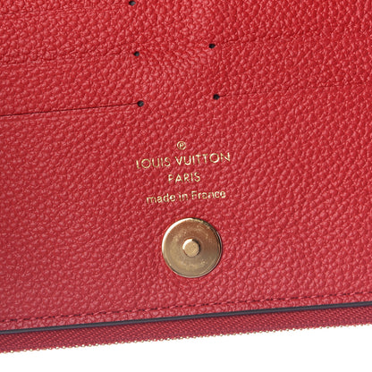 Louis Vuitton Empreinte Adele Wallet Cherry 6 of 7