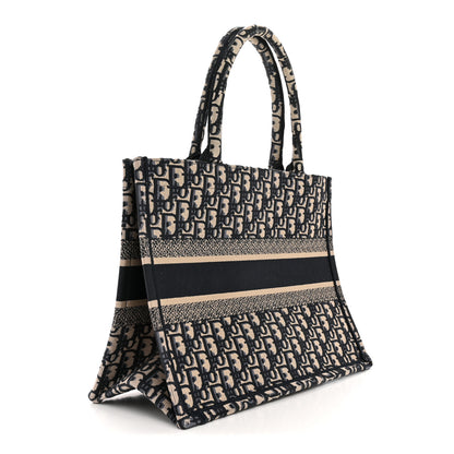 Christian Dior Oblique Medium Book Tote Blue Multicolor 3 of 12