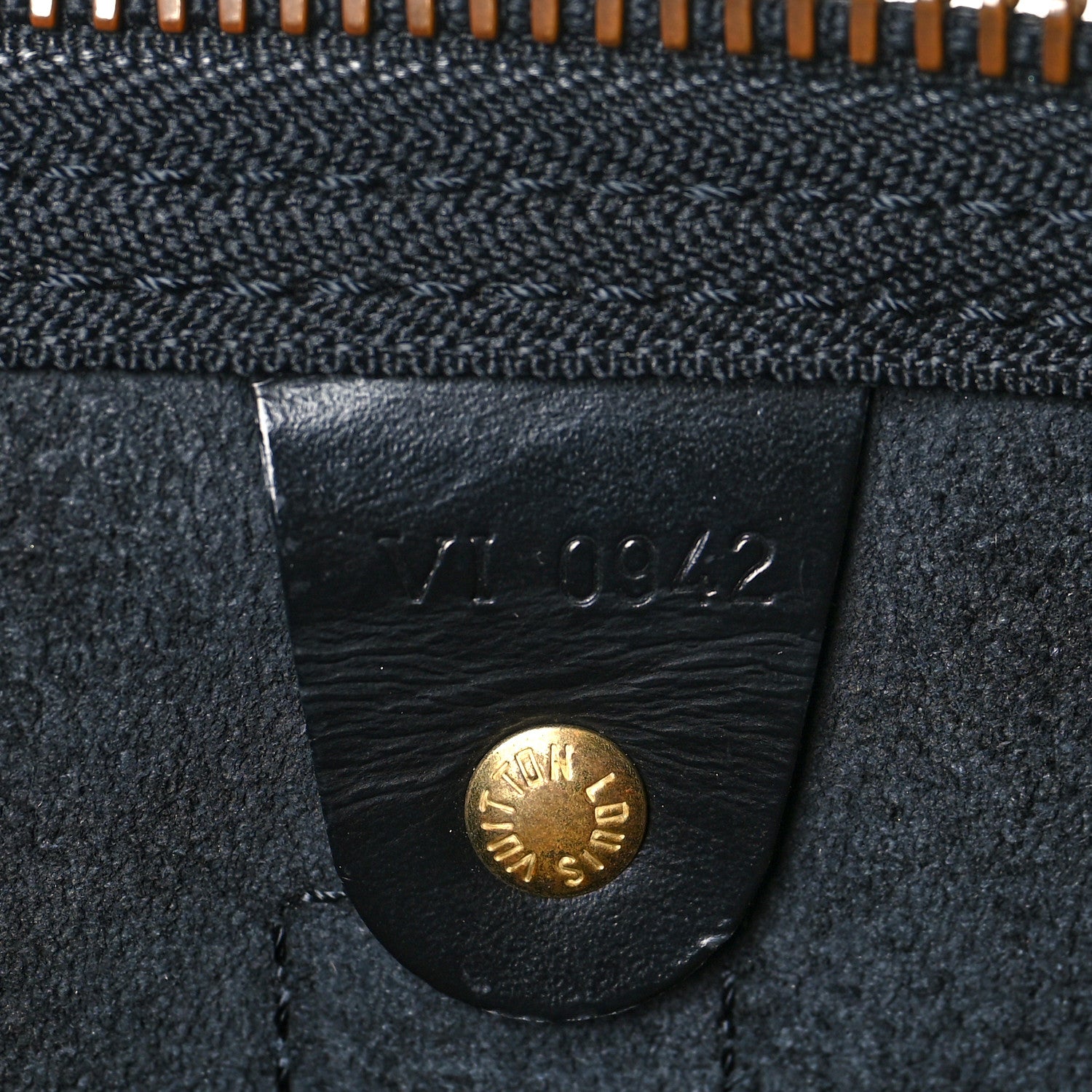 Louis Vuitton Epi Keepall 50 Black 6 of 14