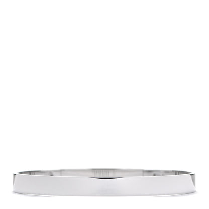 Hermes 18K White Gold PM Collier De Chien Bracelet SH 3 of 5