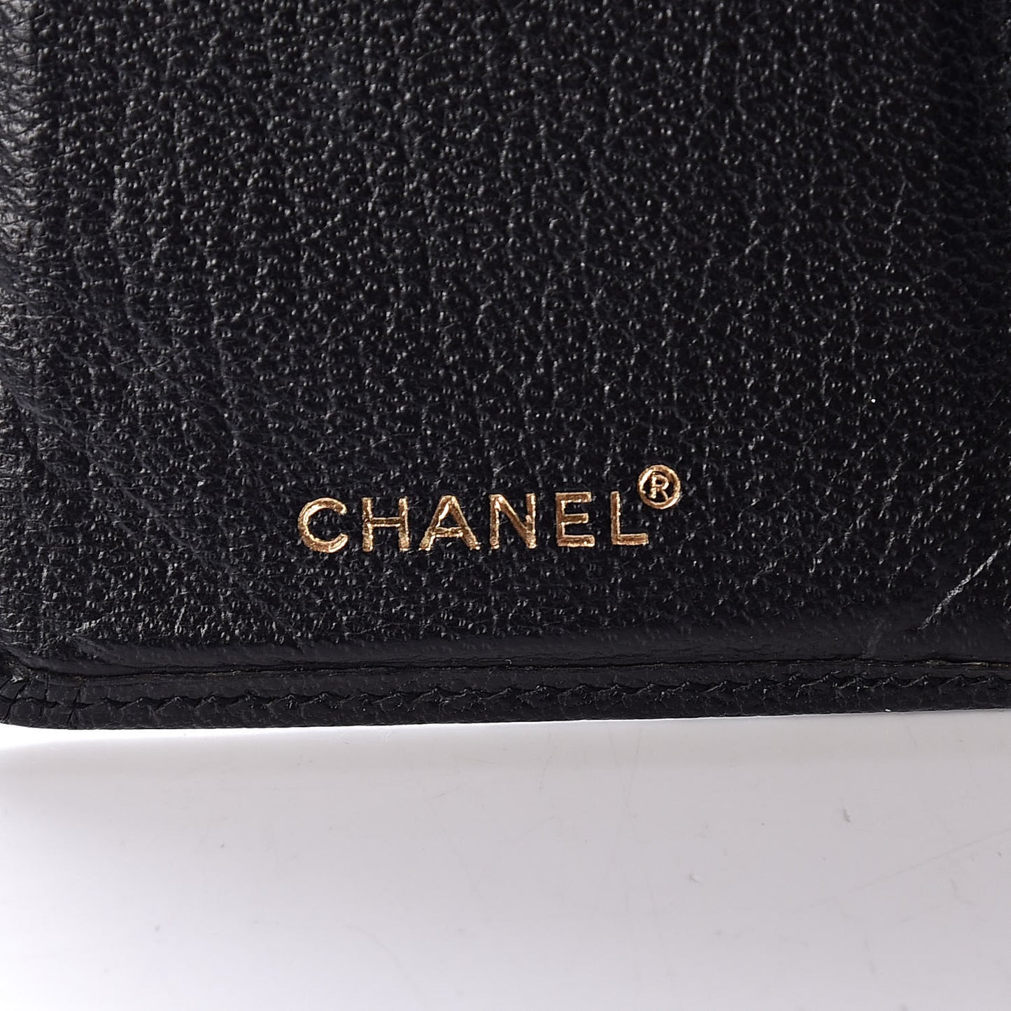 Goatskin Yen Wallet Black
