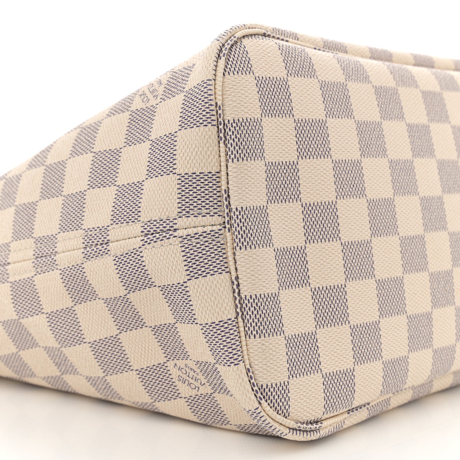 Louis Vuitton Damier Azur Neo Neverfull MM Rose Ballerine 9 of 10