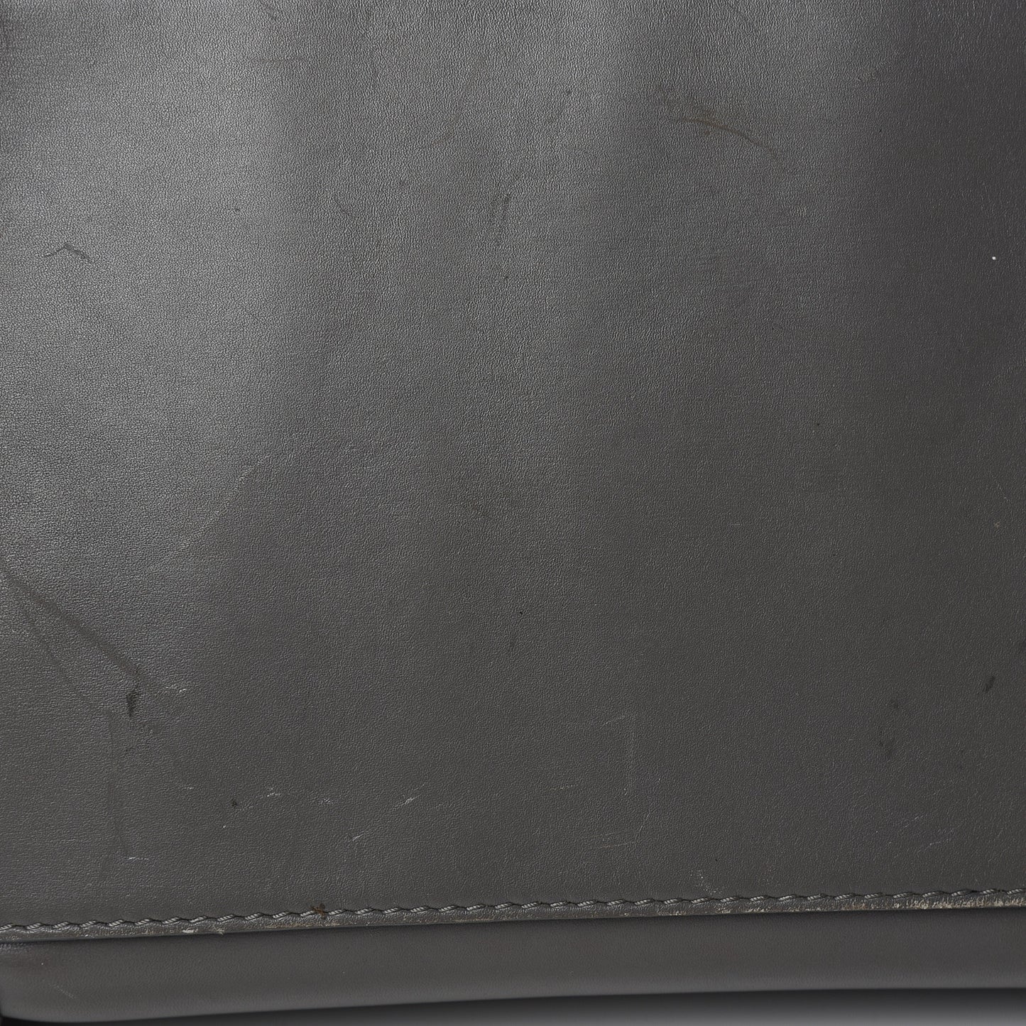 Smooth Calfskin Mini Luggage Smoke