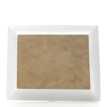 Hermes Porcelain Sellier Change Tray Bleu Roi 3 of 4
