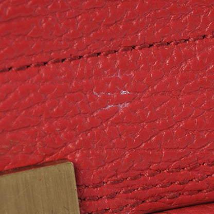 3.1 Phillip Lim 3.1 Textured Calfskin Mini Pashli Satchel Red 12 of 14