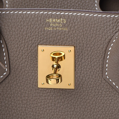Hermes Togo Birkin 30 Etoupe 22 of 38