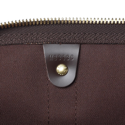 Louis Vuitton Damier Ebene Keepall Bandouliere 55 7 of 8