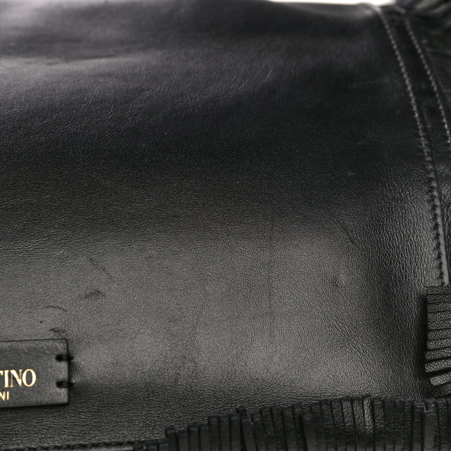 Calfskin The Rope Crossbody Bag Black