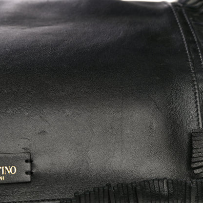 Valentino Garavani Calfskin The Rope Crossbody Bag Black 41 of 42
