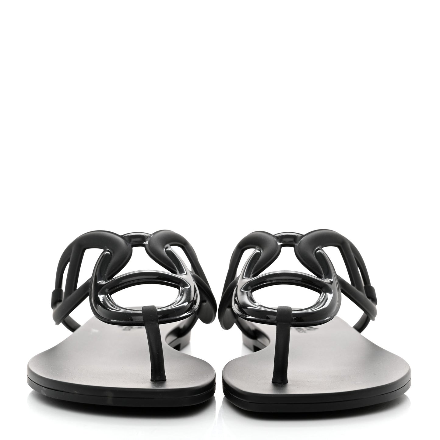 Rubber Womens Egerie Sandals 40 Black