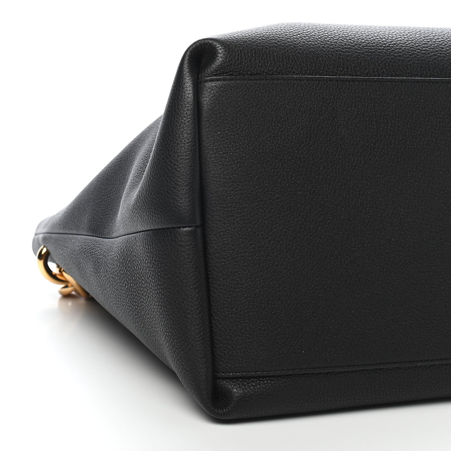 Bottega Veneta Grained Calfskin Saint Germain Tote Black 9 of 12