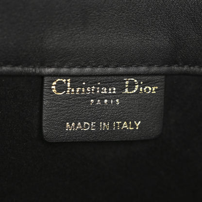 Christian Dior Calfskin Embossed Medium Book Tote Black 6 of 12