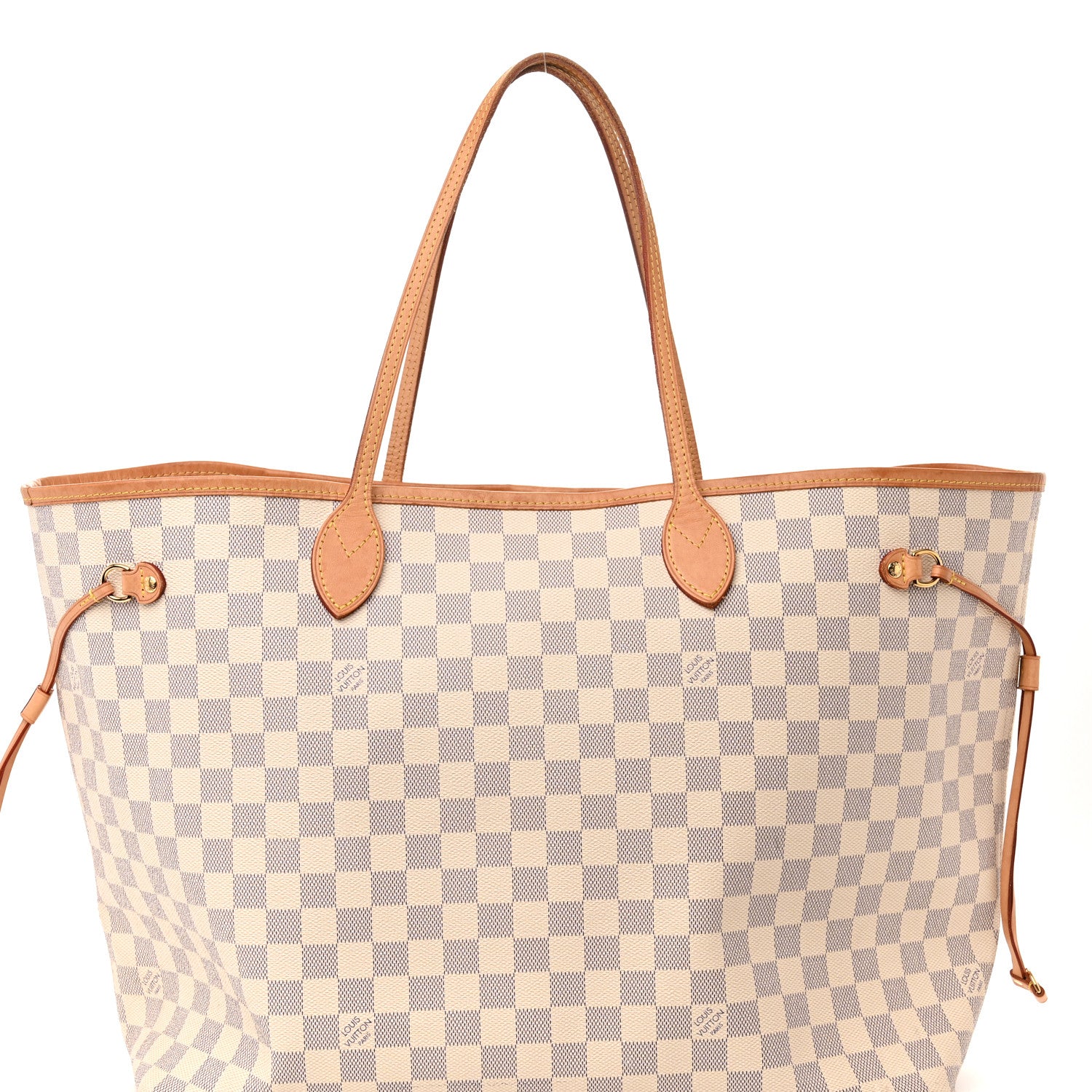 Louis Vuitton Damier Azur Neo Neverfull GM Rose Ballerine 8 of 19