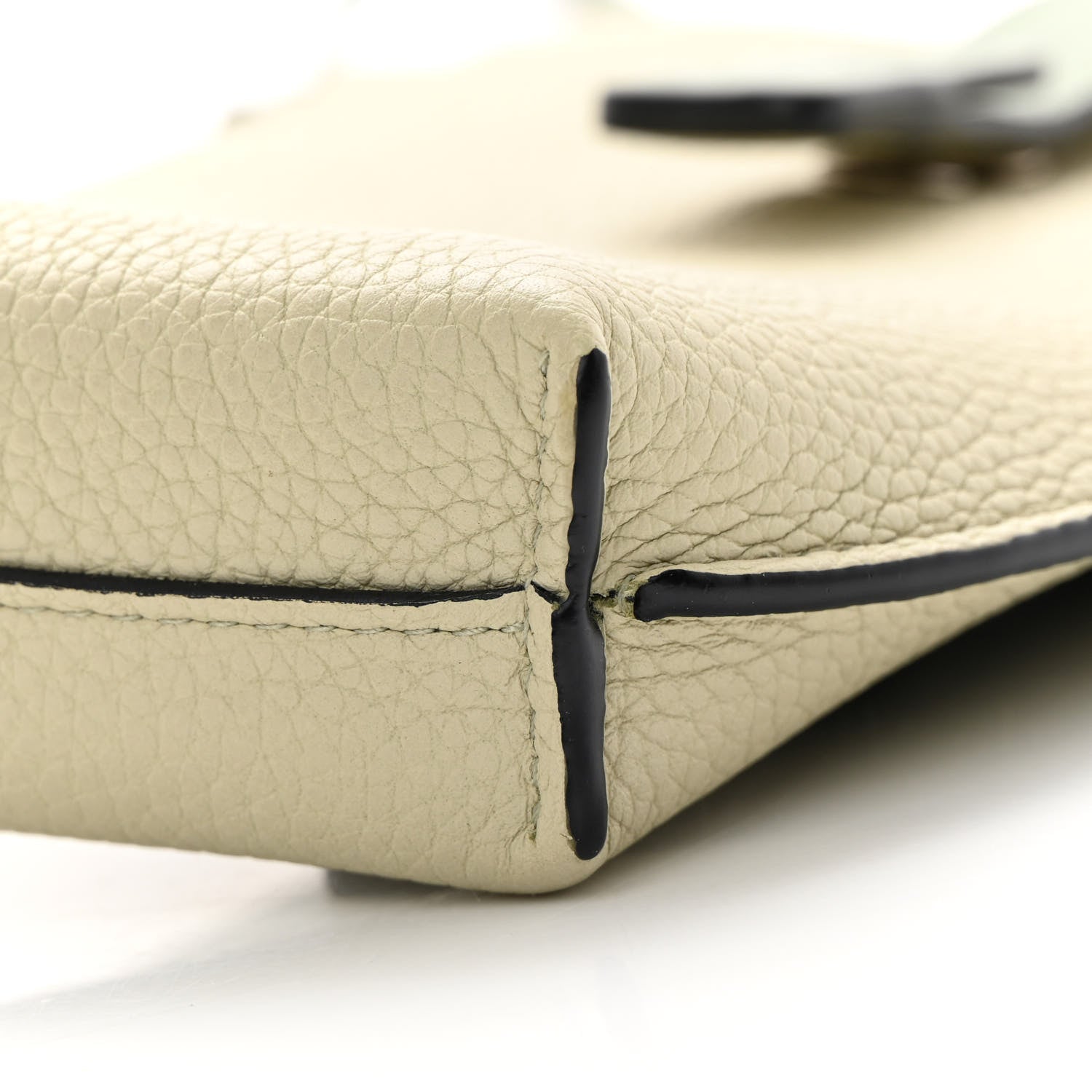 Loewe Grained Calfskin Gate Pocket Pouch Green 9 of 10
