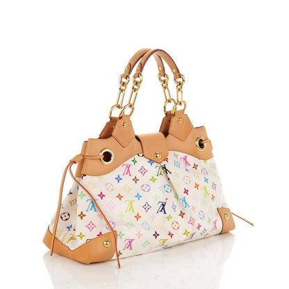 Louis Vuitton Monogram Multicolor Ursula White 3 of 7