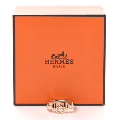 Hermes 18K Rose Gold PM Collier De Chien Ring 55 7.25 5 of 5