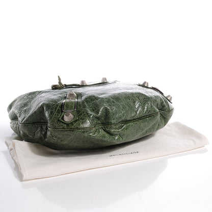 Balenciaga Agneau Giant 21 Silver Hardware Hobo Vert Thyme 4 of 8