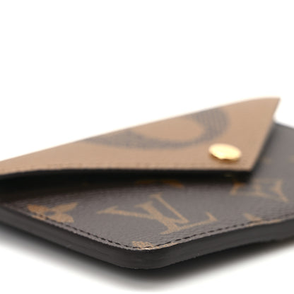 Louis Vuitton Reverse Monogram Recto Verso Card Holder Brown 7 of 9