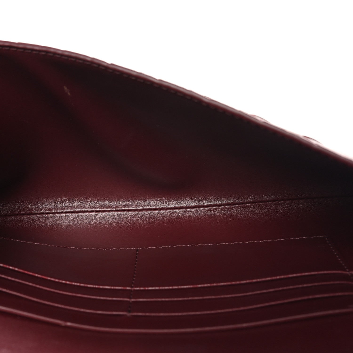 Bottega Veneta Nappa Intrecciato Long Andiamo Top Handle Clutch Barolo 5 of 7