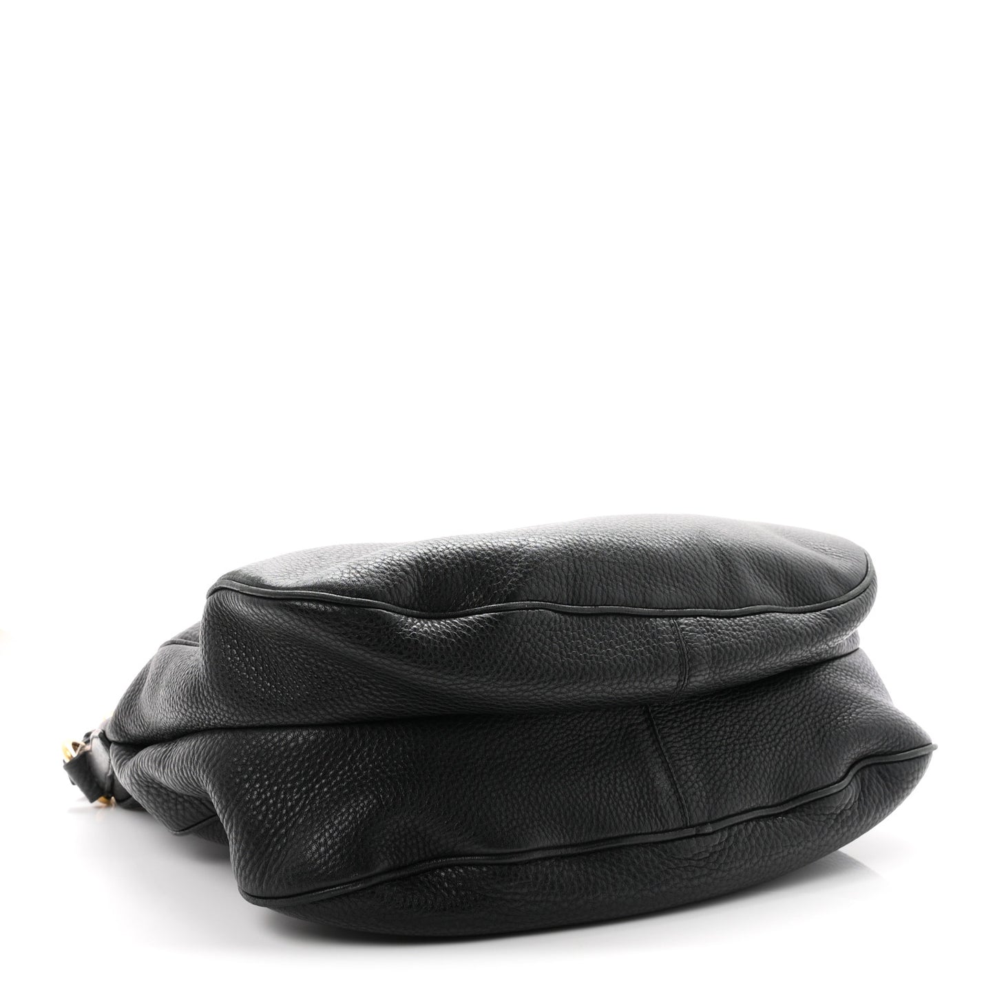 Vitello Daino Sacca Hobo Black