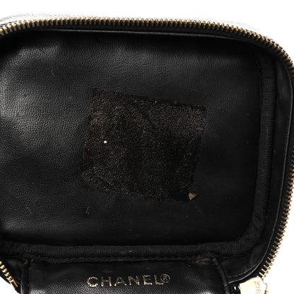 Chanel Caviar Vanity Cosmetic Case Black 11 of 13
