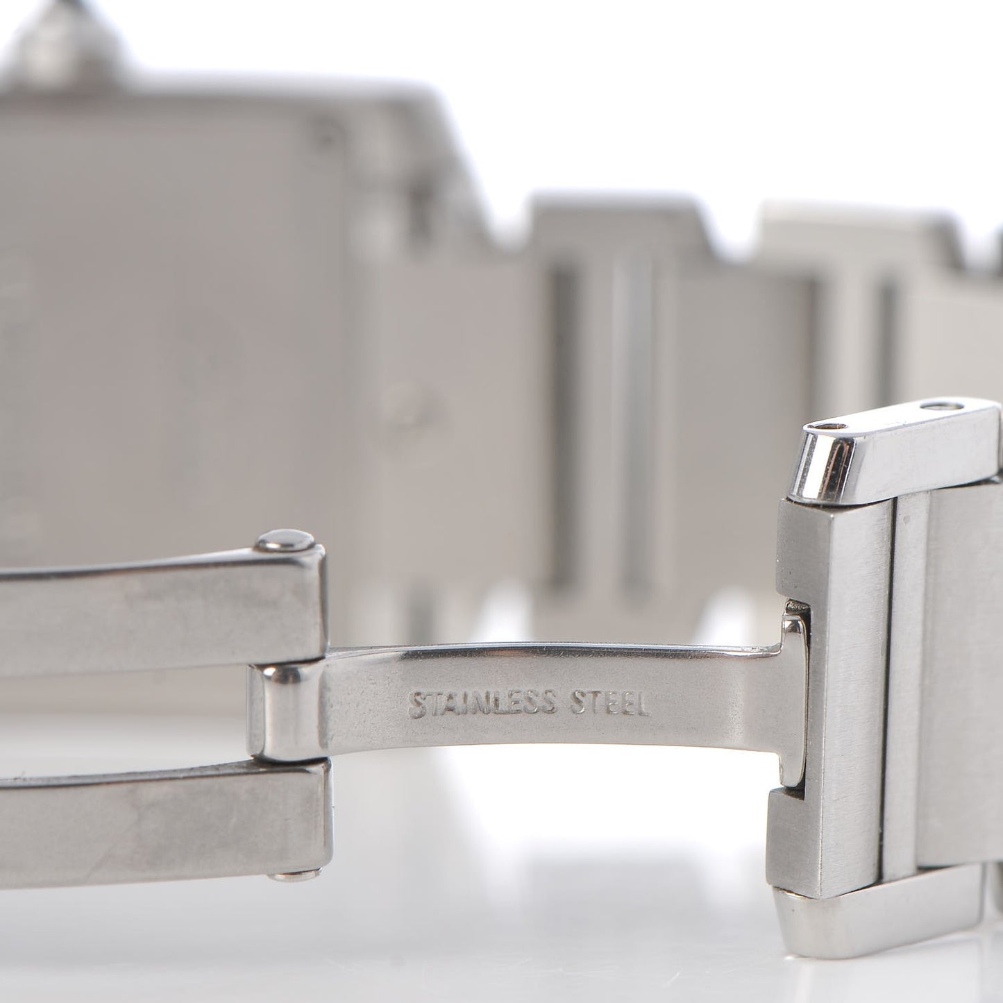 Stainless Steel 25mm Tank Francaise Quartz Watch