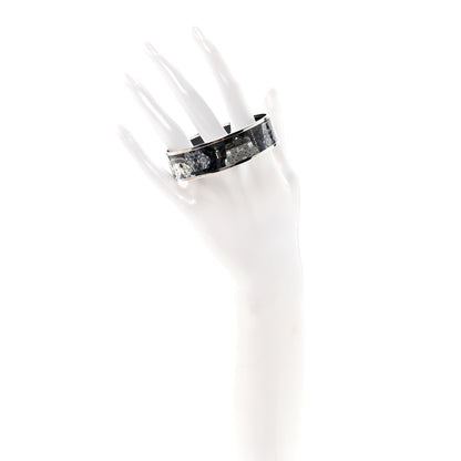 Hermes Enamel Printed Cachemire de Tamara Wide Bracelet 65 2 of 5
