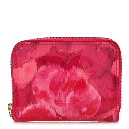 Louis Vuitton Vernis Ikat Zippy Coin Purse Rose Indien 1 of 8