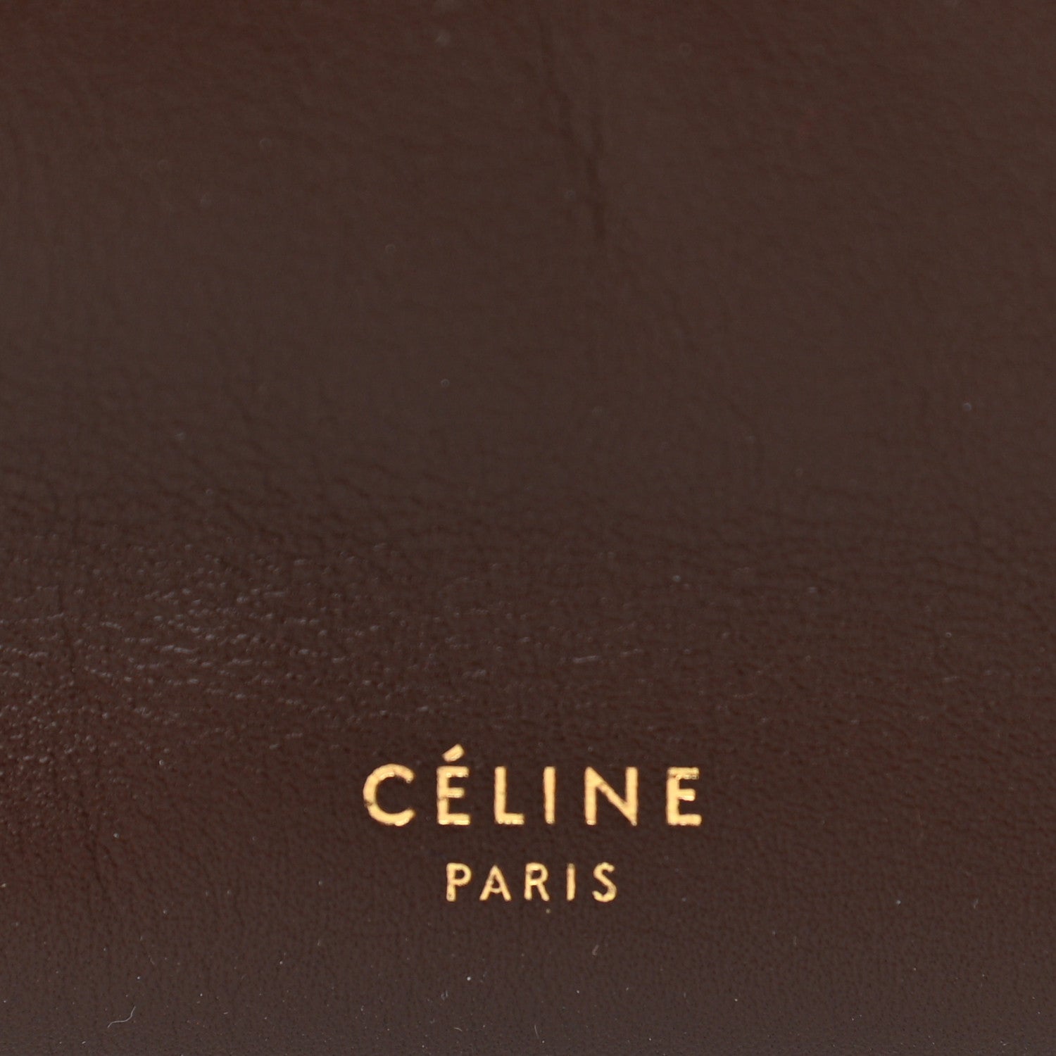 Celine Calfskin Medium Purse Bag Dark Brown 6 of 11