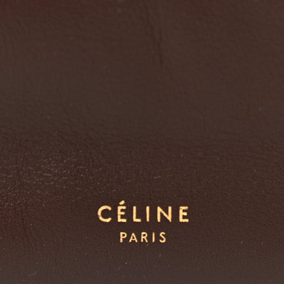 Celine Calfskin Medium Purse Bag Dark Brown 6 of 11