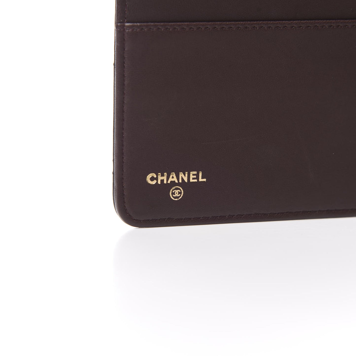 Lambskin Quilted Large Agenda Cover Black