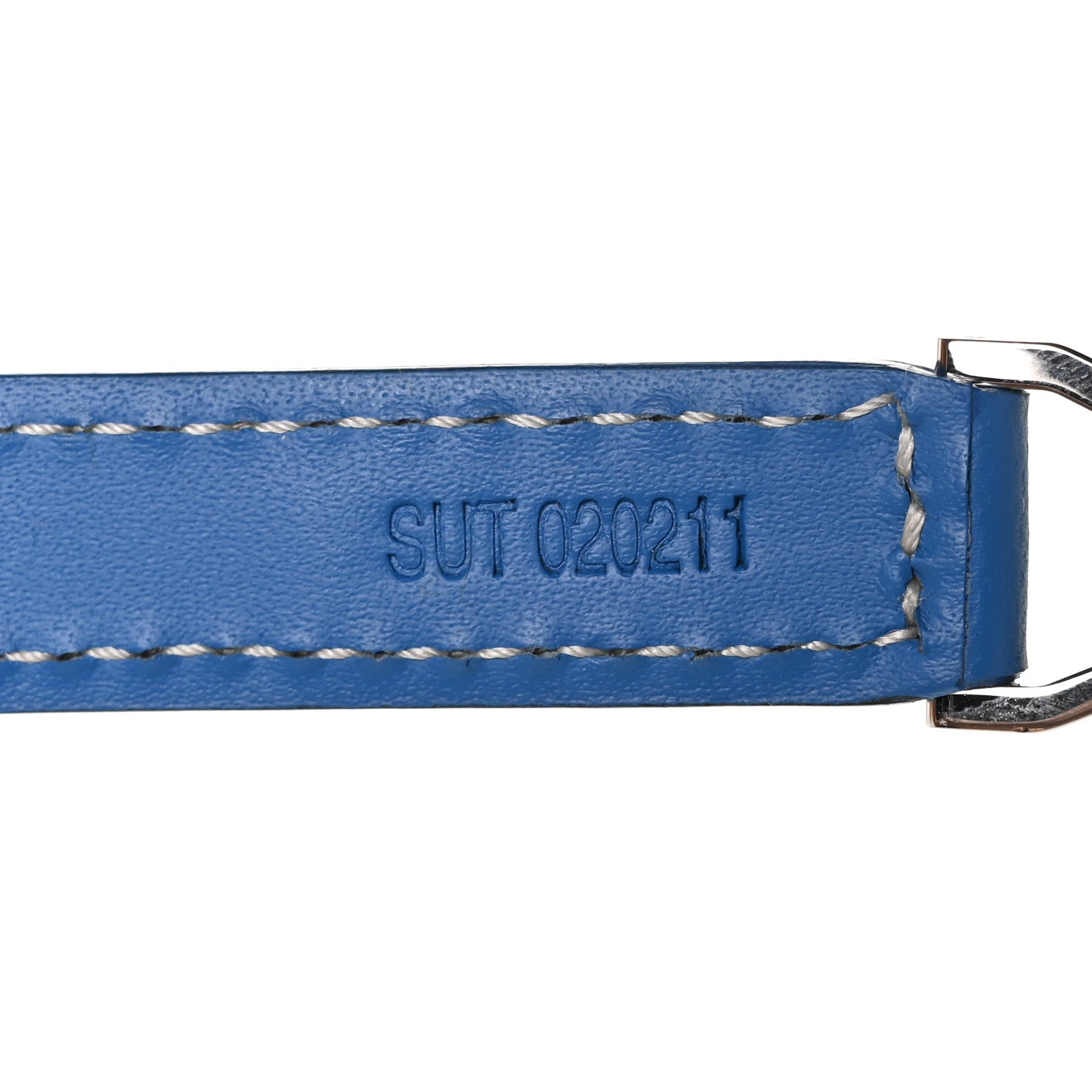 Goyard Calfskin Adjustable Shoulder Strap Blue 5 of 5